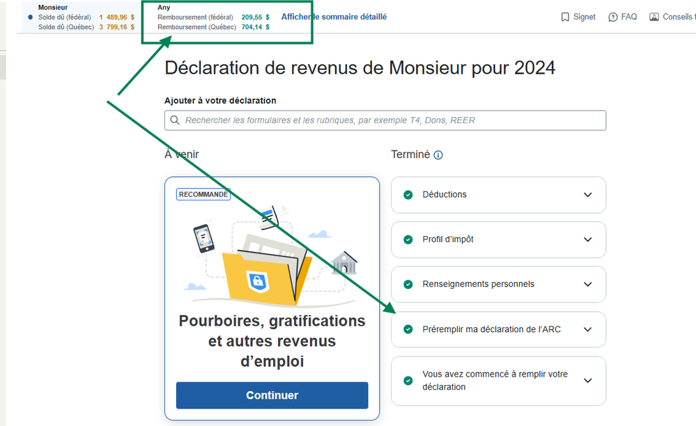 Conjoint et Importer